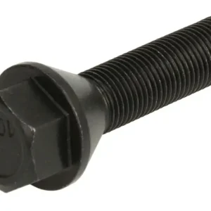 Disponibil imediat Prezon roata TitanBolt Cap conic M12x1,25 cu lungime filet 40mm cod M1212540BLACK-S
