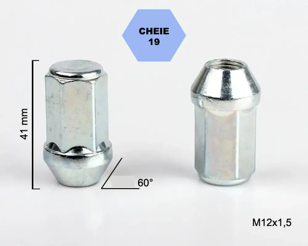 Ofertă specială Set 5 piulite roata TITAN BOLT M12x1,5 cu lungime 30