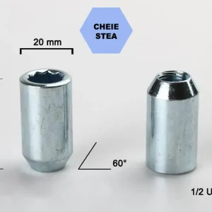 Set 5 piulite roata TITAN BOLT 1/2″xUNF cu lungime 37 Bestseller