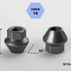 Set 5 piulite roata TITAN BOLT M12x1,5 cu lungime 29 Preț mic