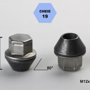 Set 5 piulite roata TITAN BOLT M12x1,5 cu lungime 29 Ofertă de sezon
