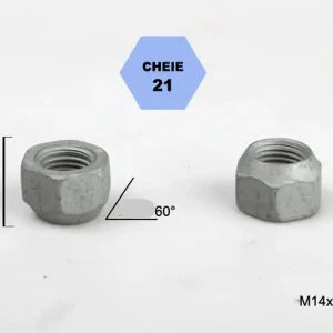 Super ofertă Set 5 piulite roata TITAN BOLT M14x1,5 cu lungime 15