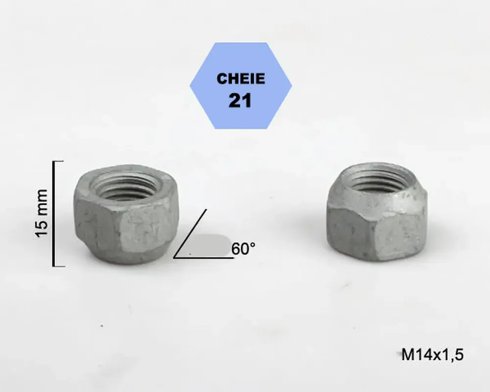 Super ofertă Set 5 piulite roata TITAN BOLT M14x1,5 cu lungime 15