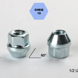Retur gratuit Set 5 piulite roata TITAN BOLT 1/2″x2 cu lungime 25
