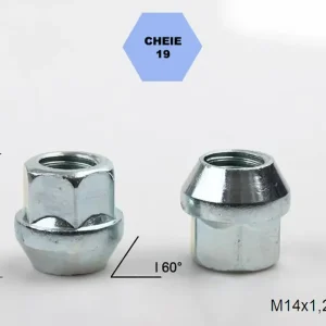 Set 5 piulite roata TITAN BOLT M14x1,2 Transport gratuit