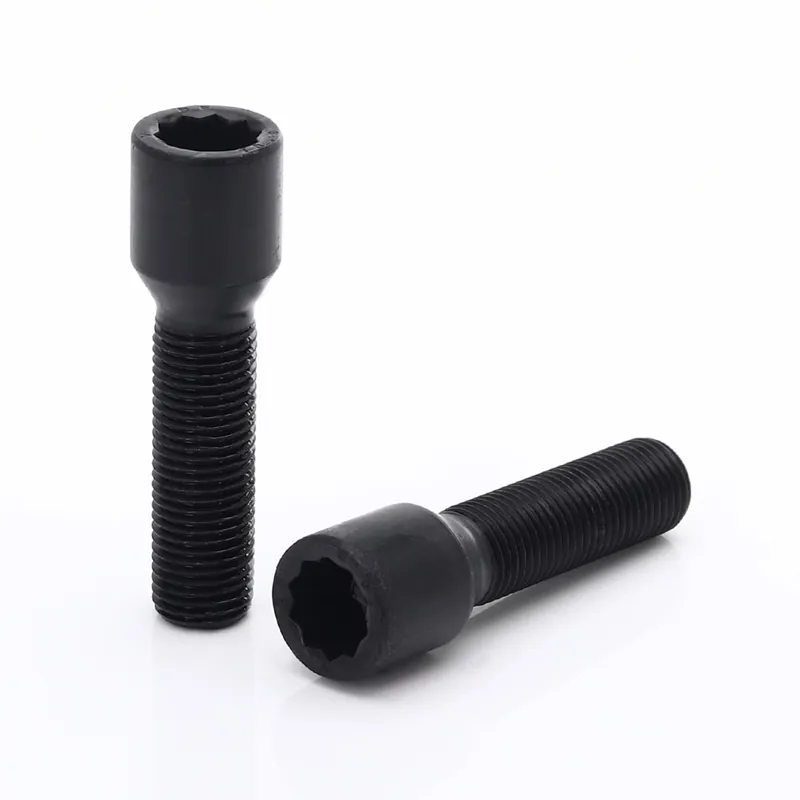 Reducere extra SET 20 Prezoane roata diametru 20mm negru TUNER BOLT pentru jante custom