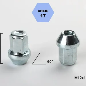 Set 5 piulite roata TITAN BOLT M12x1,2 cu lungime 34 Reducere extra