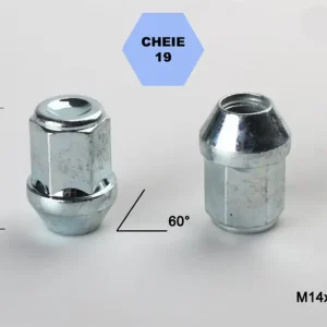 Set 5 piulite roata TITAN BOLT M14x1,5 cu lungime 34 Vezi acum