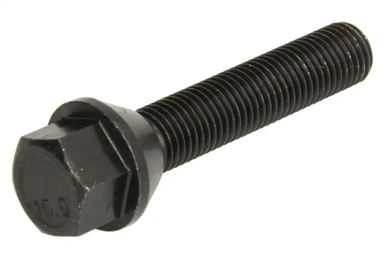 Prezon roata TitanBolt Cap conic M12x1,50 cu lungime filet 55mm cod M1215055BLACK-S Chilipir