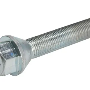 Prezon roata TitanBolt Cap conic M12x1,25 cu lungime filet 60mm cod M1212560SILVER-S Popular