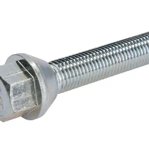 Prezon roata TitanBolt Cap conic M12x1,50 cu lungime filet 55mm cod M1215055SILVER-S Transport gratuit