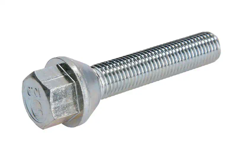 Prezon roata TitanBolt Cap conic M12x1,50 cu lungime filet 55mm cod M1215055SILVER-S Transport gratuit