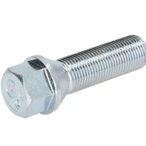 Prezon roata TitanBolt Cap conic M14x1,25 cu lungime filet 40mm cod M1412540SILVER-S Livrare rapidă