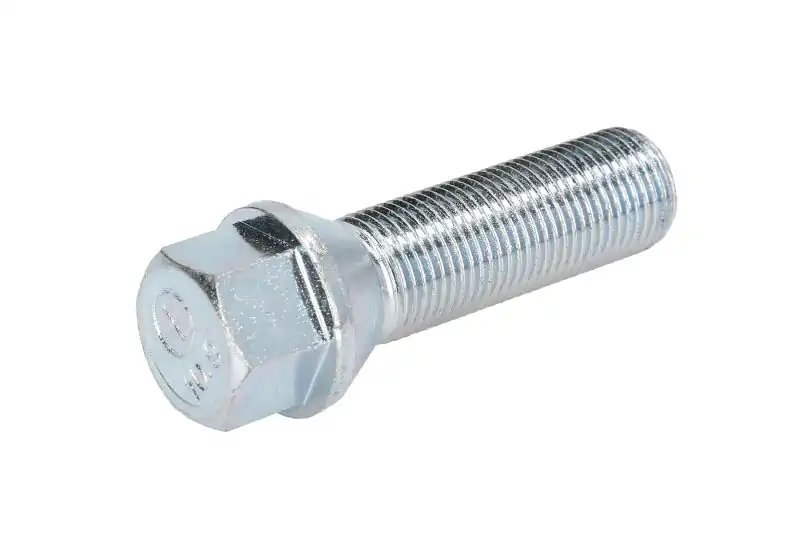 Prezon roata TitanBolt Cap conic M14x1,25 cu lungime filet 40mm cod M1412540SILVER-S Livrare rapidă