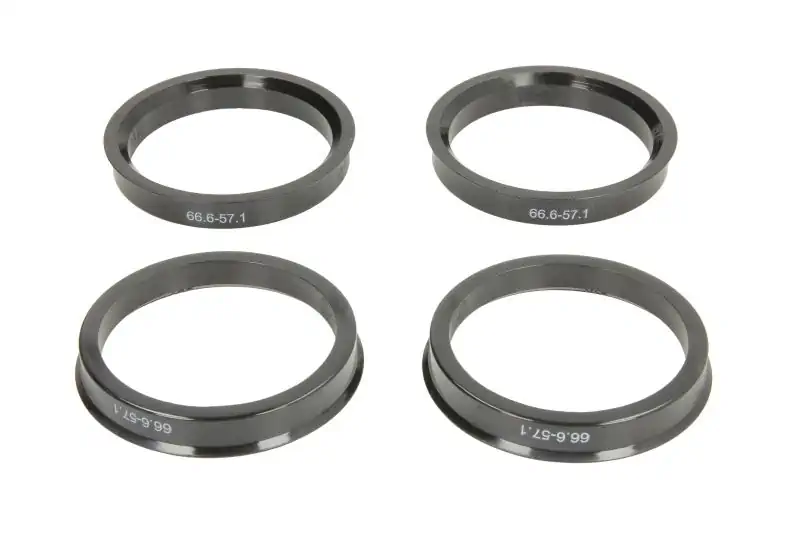 Inele centrare jante Titan Rings SET 4 bucati 66.6mm – 57.1mm Calitate înaltă