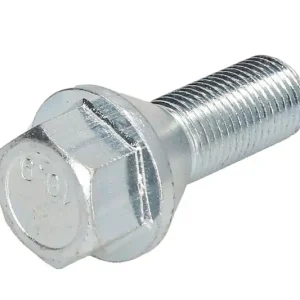 Prezon roata TitanBolt Cap conic M12x1,25 cu lungime filet 24mm cod M1212524SILVER-S Nu rata