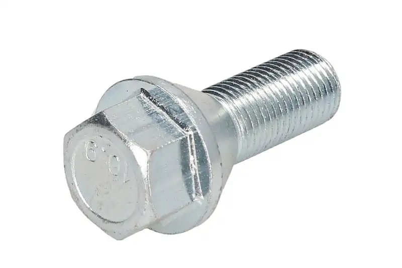 Prezon roata TitanBolt Cap conic M12x1,25 cu lungime filet 24mm cod M1212524SILVER-S Nu rata