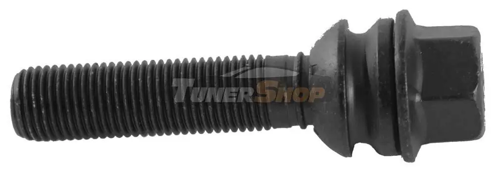 Calitate înaltă Prezon roata H&R Premium negru cu cap sferic mobil M14x1,5 cu lungime filet 36mm cod B1453607 pentru Porsche si Volkswagen