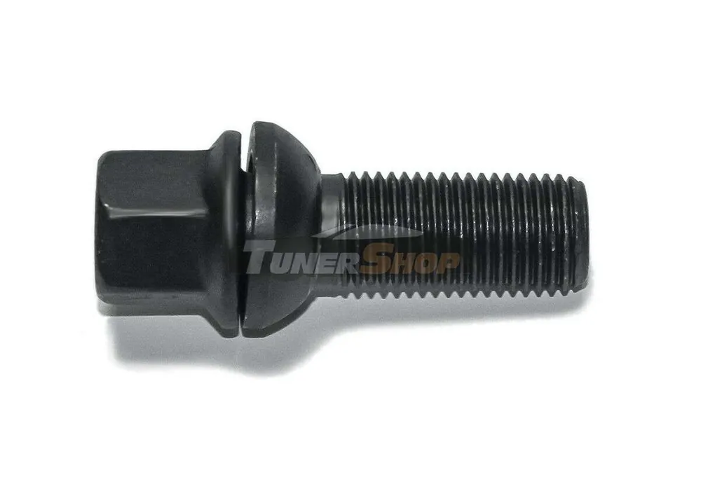 Livrare rapidă Prezon roata H&R Premium negru cu cap sferic mobil R13 mm M14x1,5 cu lungime filet 39mm cod B1453903 pentru e.g. Audi S5