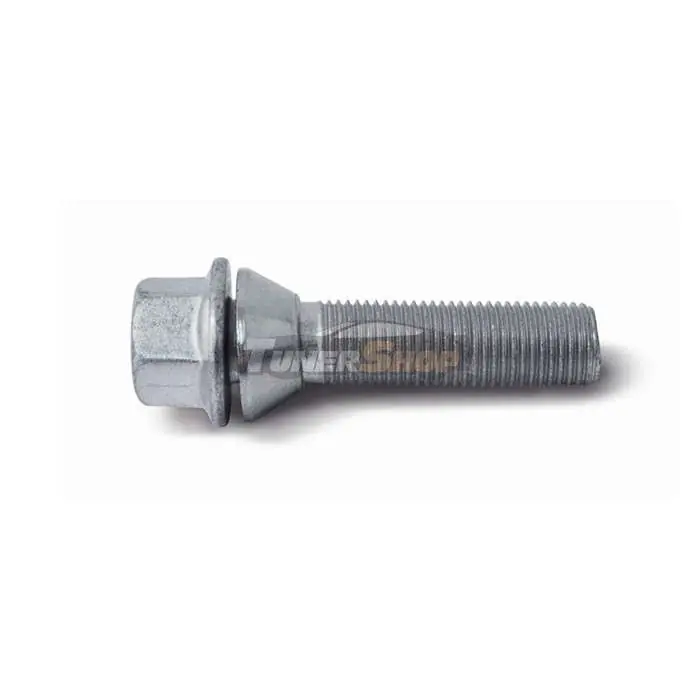 Prezon roata H&R Premium cu cap conic mobil 60° M14x1,25 cu lungime filet 48mm cod 14254808 pentru BMW Preț redus