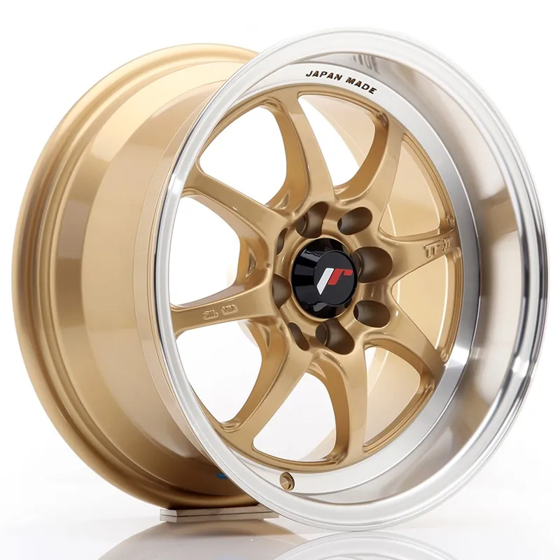 Janta aliaj 15” JR Wheels TF2 15×7,5 ET30 4×100/114 Gold Mai ieftin