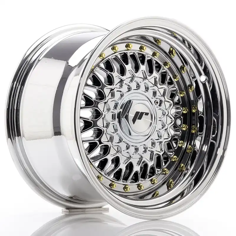 Ofertă exclusivă Janta aliaj 15” JR Wheels JR9 15×9 ET10 4×100/108 Chrome