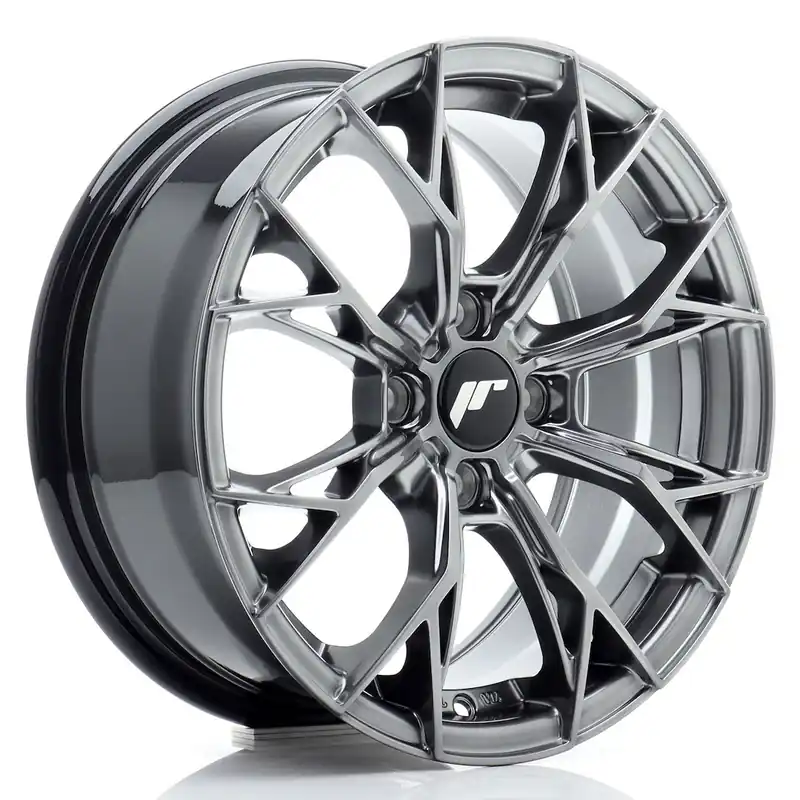 Janta aliaj 15” JR Wheels JR49 15×6,5 ET35 4×100 Hyper Black Plată securizată