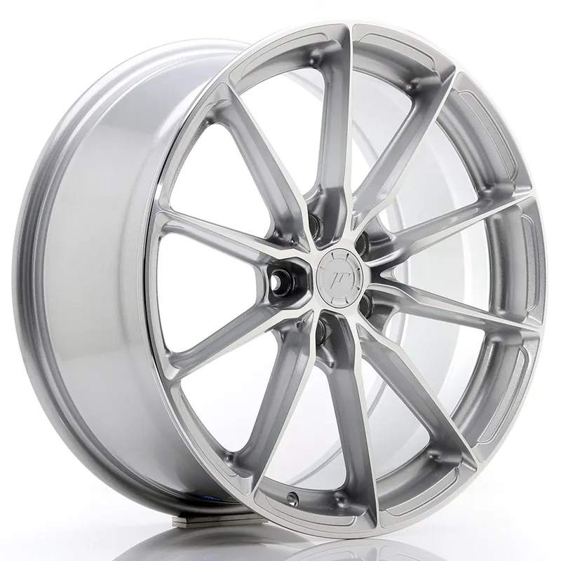 Janta aliaj 19” JR Wheels JR37 19×8,5 ET35 5×120 Silver Machined Face Retur ușor