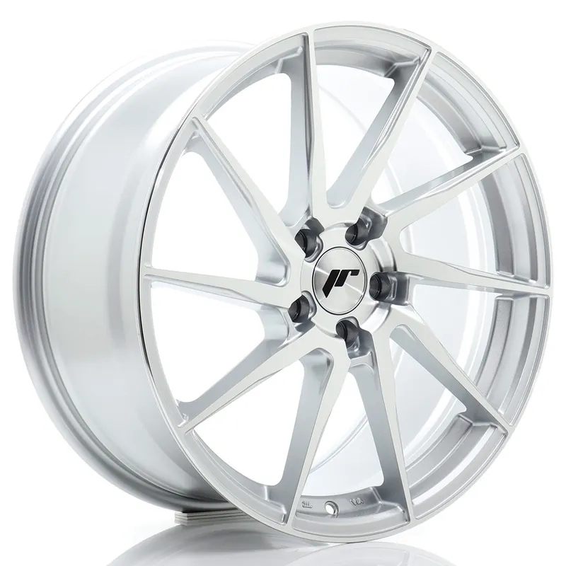 Janta aliaj 19” JR Wheels JR36 19×8,5 ET45 5×112 Silver Machined Face Ofertă specială