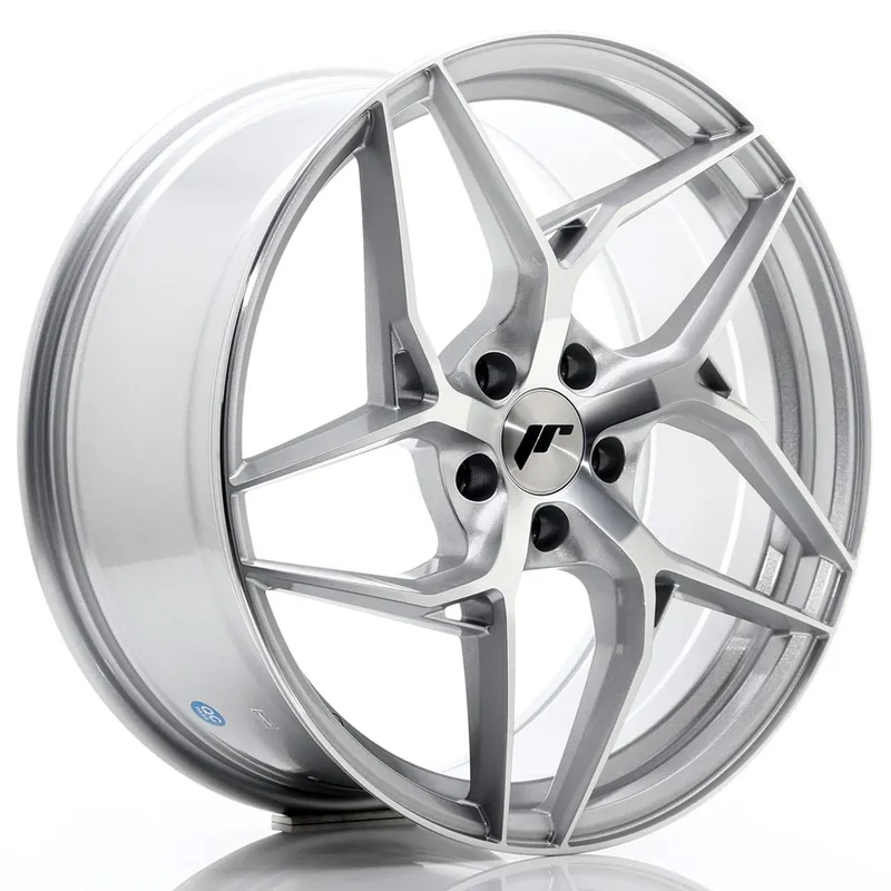 Janta aliaj 19” JR Wheels JR35 19×8,5 ET45 5×112 Silver Machined Face Promoție
