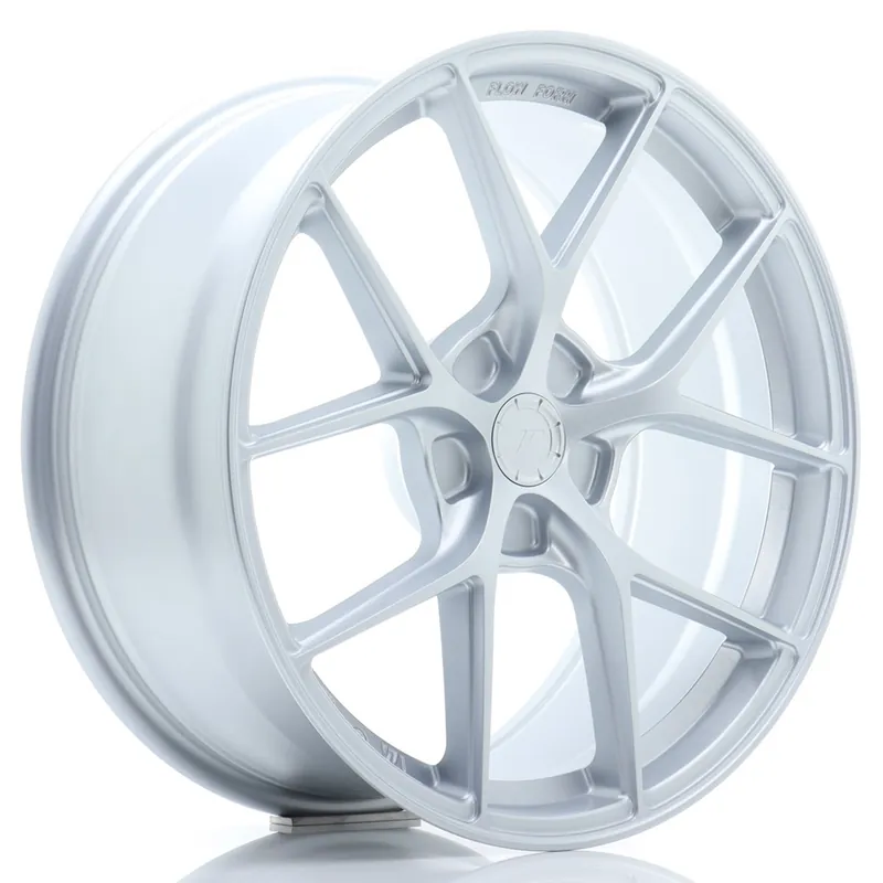 Janta aliaj 19” JR Wheels SL01 19×8 ET36 5×120 Matt Silver Livrare gratuită