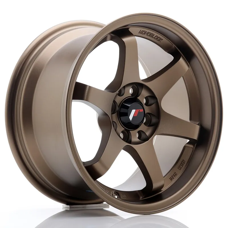 Janta aliaj 15” JR Wheels JR3 15×8 ET25 4×100/108 Anodized Bronze Premium