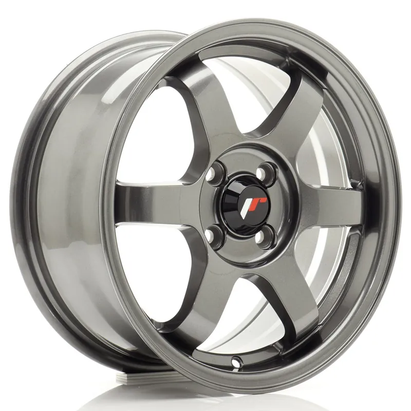 Janta aliaj 15” JR Wheels JR3 15×7 ET40 4×100 Gun Metal Premium