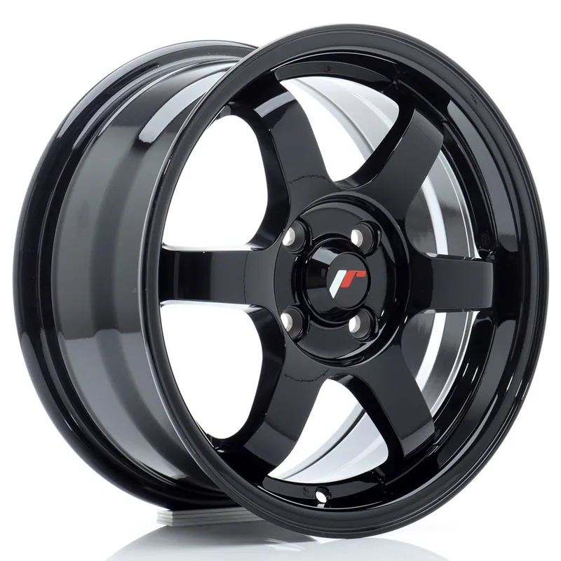 Janta aliaj 15” JR Wheels JR3 15×7 ET25 4×100 Gloss Black Retur ușor