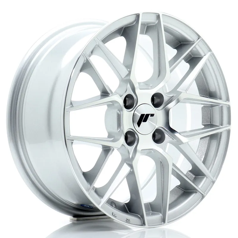 Janta aliaj 15” JR Wheels JR28 15×7 ET38 4×100 Silver Machined Face Reducere de preț