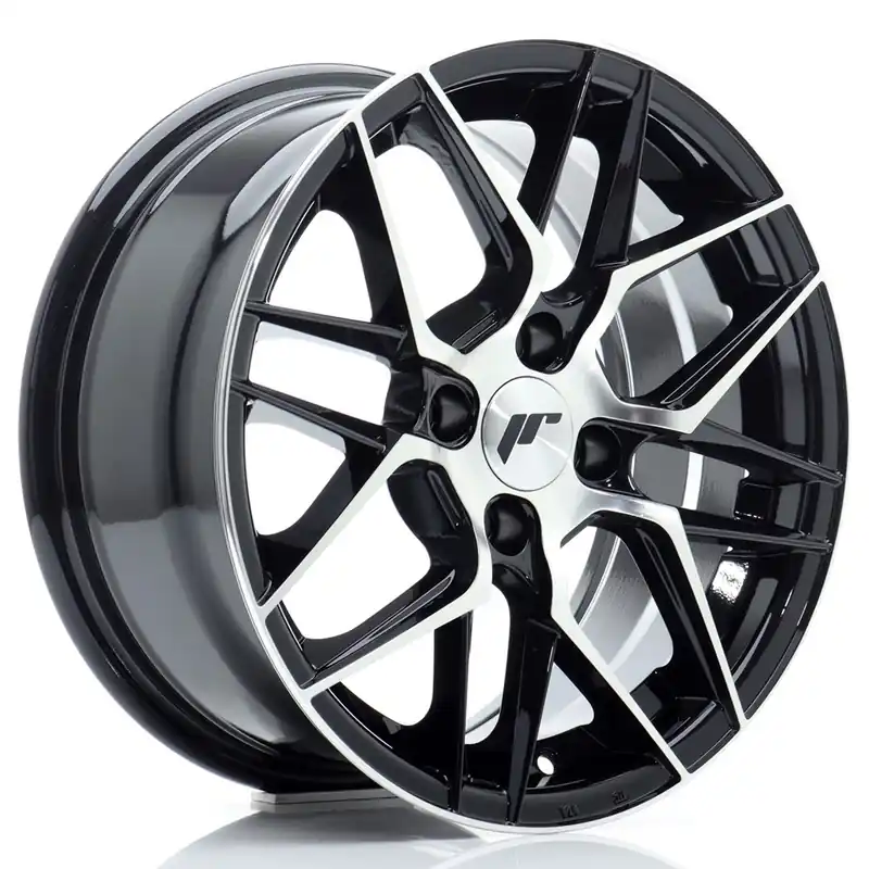 Expediere rapidă Janta aliaj 15” JR Wheels JR28 15×7 ET25 4×100 Gloss Black Machined Face