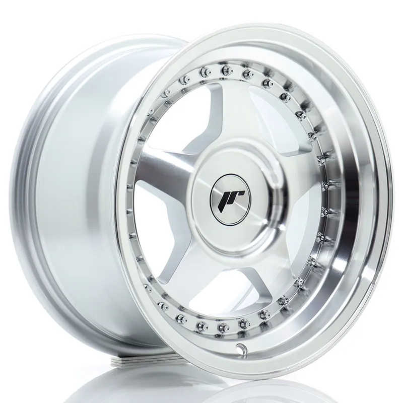 Janta aliaj 15” JR Wheels JR6 15×8 ET25 BLANK Silver Machined Face Vezi acum