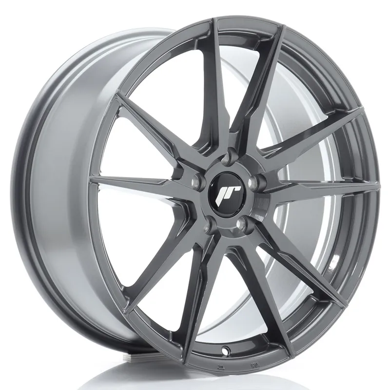 Janta aliaj 19” JR Wheels JR21 19×8,5 ET45 5×112 Hyper Gray Livrare rapidă