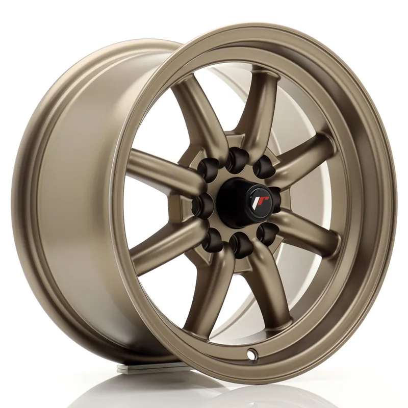 Janta aliaj 15” JR Wheels JR19 15×8 ET20 4×100/108 Matt Bronze Super ofertă