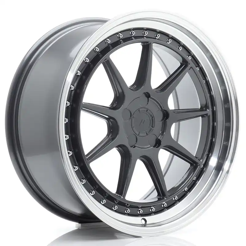 Preț redus Janta aliaj 19” JR Wheels JR47 19×8,5 ET15-35 5H BLANK Hyper Gray w/ Machined Lip