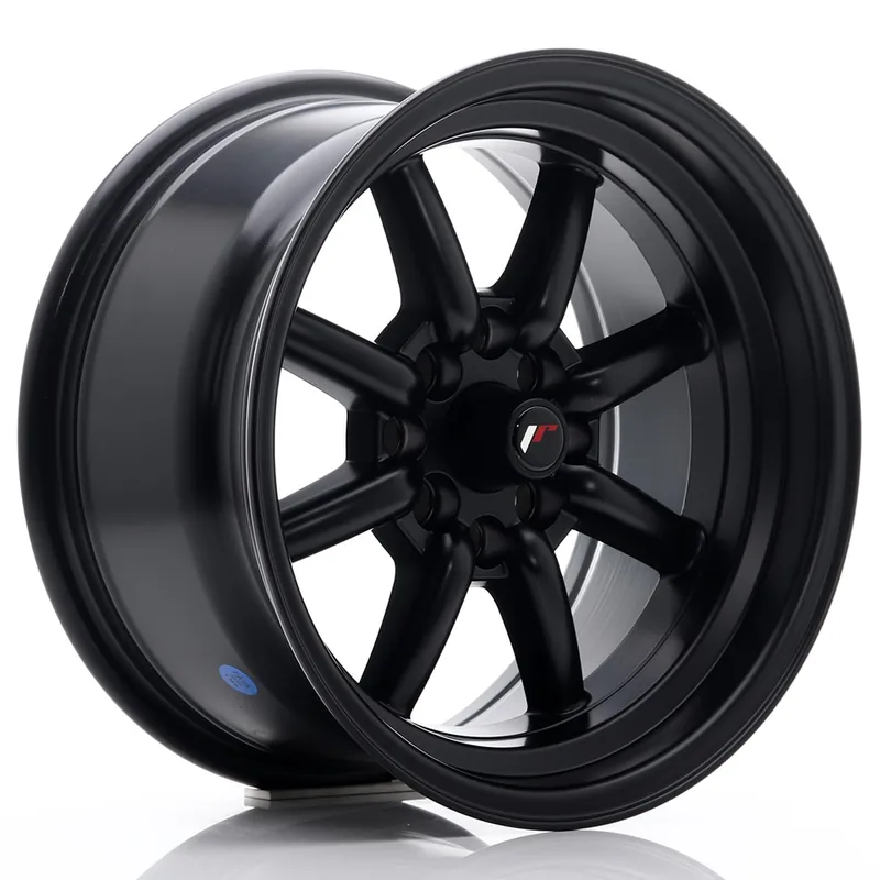 Janta aliaj 15” JR Wheels JR19 15×8 ET0 4×100/114 Matt Black Expediere rapidă