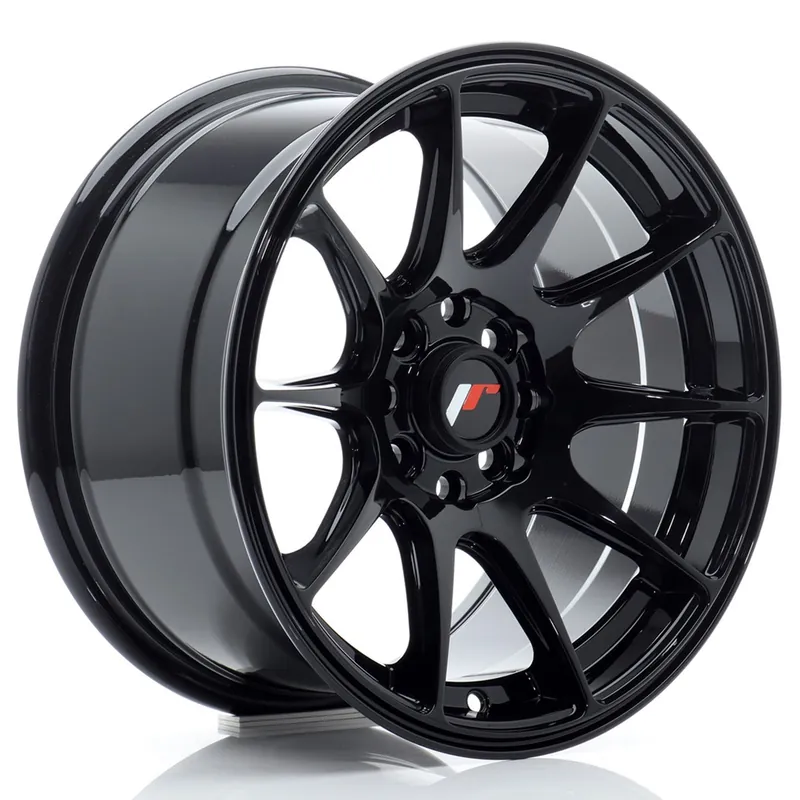 Janta aliaj 15” JR Wheels JR11 15×8 ET25 4×100/114 Gloss Black Chilipir