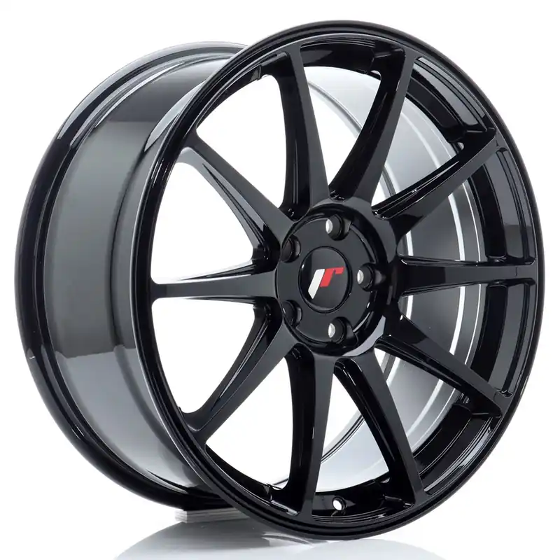 Janta aliaj 19” JR Wheels JR11 19×8,5 ET42 5×112 Gloss Black Plată sigură