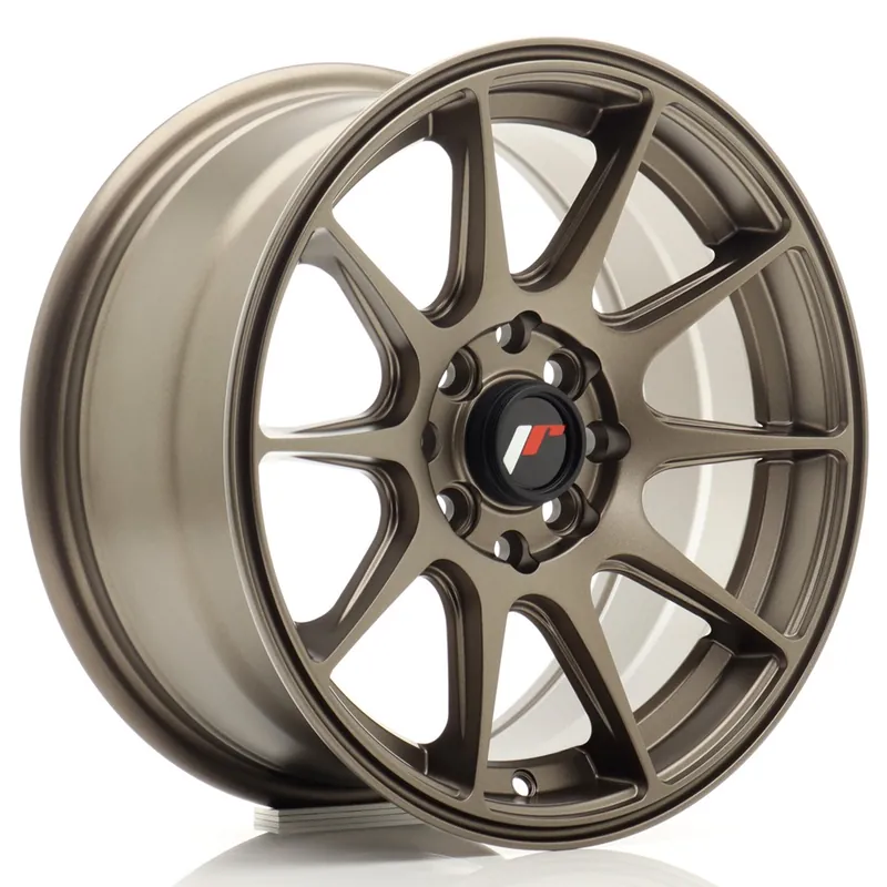 Janta aliaj 15” JR Wheels JR11 15×7 ET30 4×100/108 Matt Bronze Ofertă specială