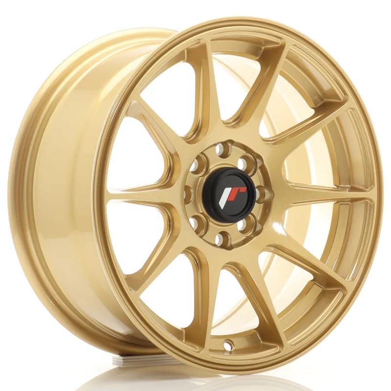 Disponibil imediat Janta aliaj 15” JR Wheels JR11 15×7 ET30 4×100/108 Gold