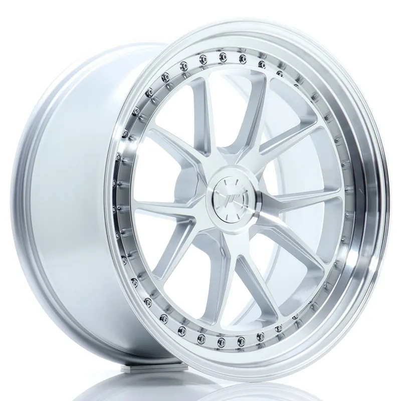 Janta aliaj 19” JR Wheels JR39 19×10 ET15-40 5H BLANK Silver Machined Face Ofertă exclusivă