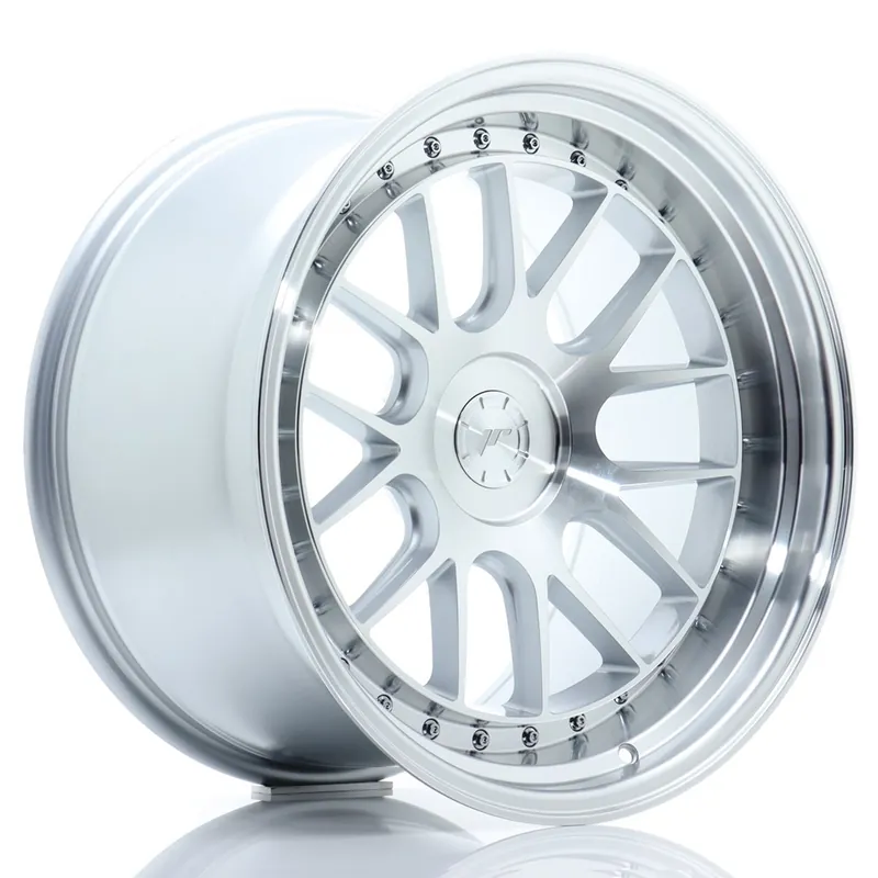 Retur gratuit Janta aliaj 19” JR Wheels JR40 19×11 ET15-22 5H BLANK Silver Machined Face