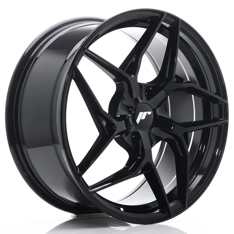 Janta aliaj 19” JR Wheels JR35 19×8,5 ET20-45 5H BLANK Gloss Black Retur gratuit