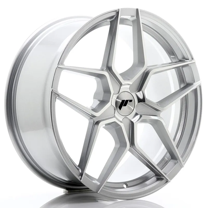 Janta aliaj 19” JR Wheels JR34 19×8,5 ET40 5×114,3 Silver Machined Reducere de preț