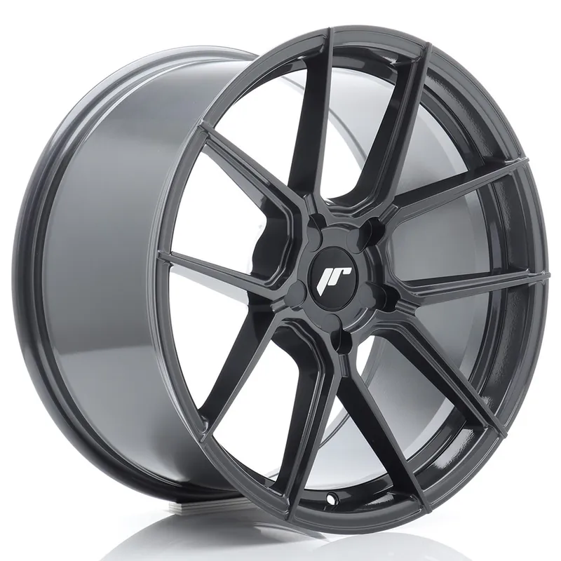 Janta aliaj 19” JR Wheels JR30 19×9 ET20-40 5H BLANK Hyper Gray Ofertă specială